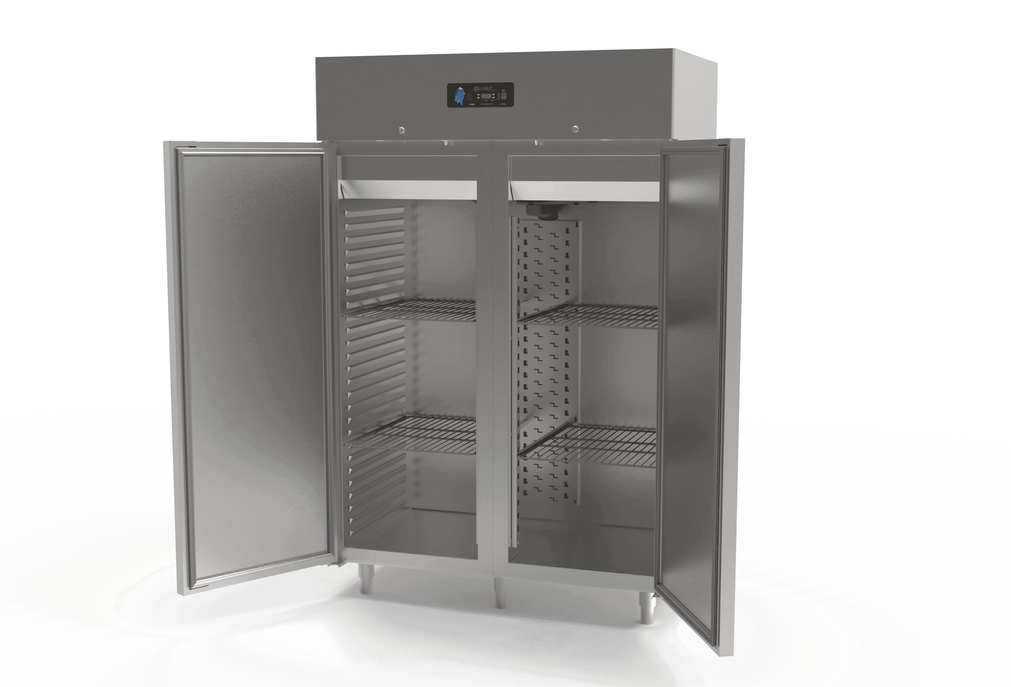 1400 Litre Kendinden Raflı Dikey Buzdolabı