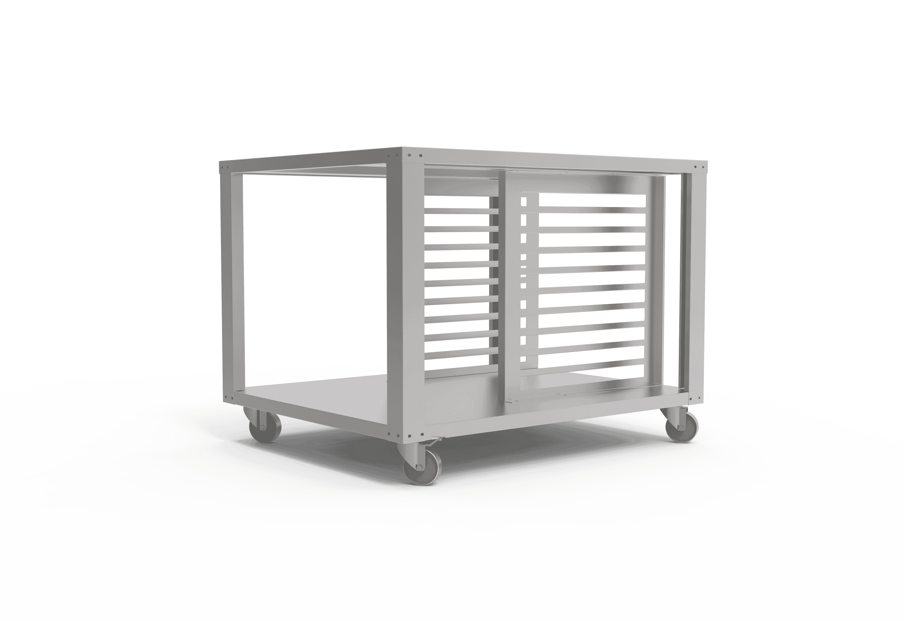 Fırın Alt Standı - 10 Tepsi Kızaklı (GN 2/1) - 5