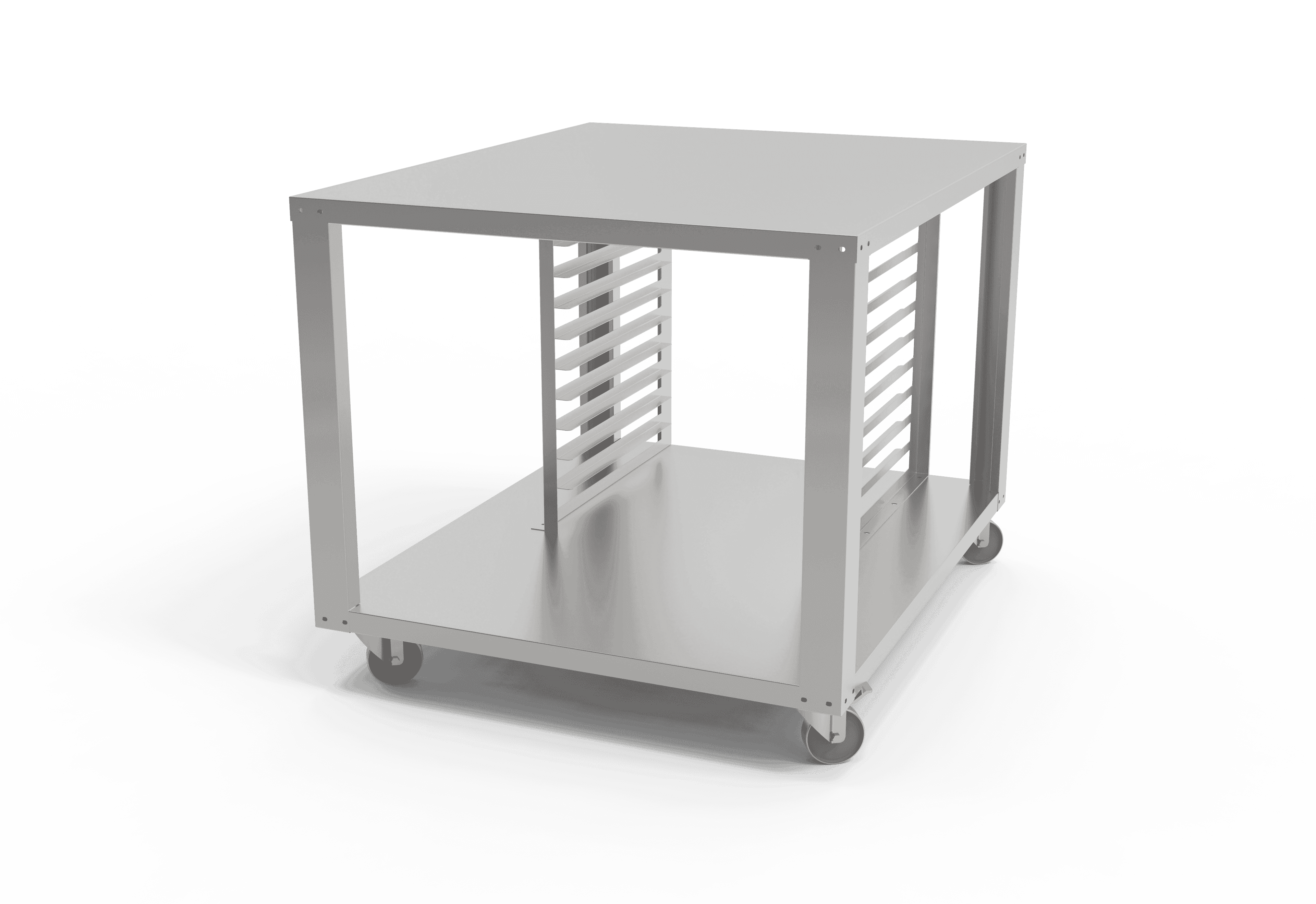 Fırın Alt Standı - 10 Tepsi Kızaklı (GN 2/1) - 2