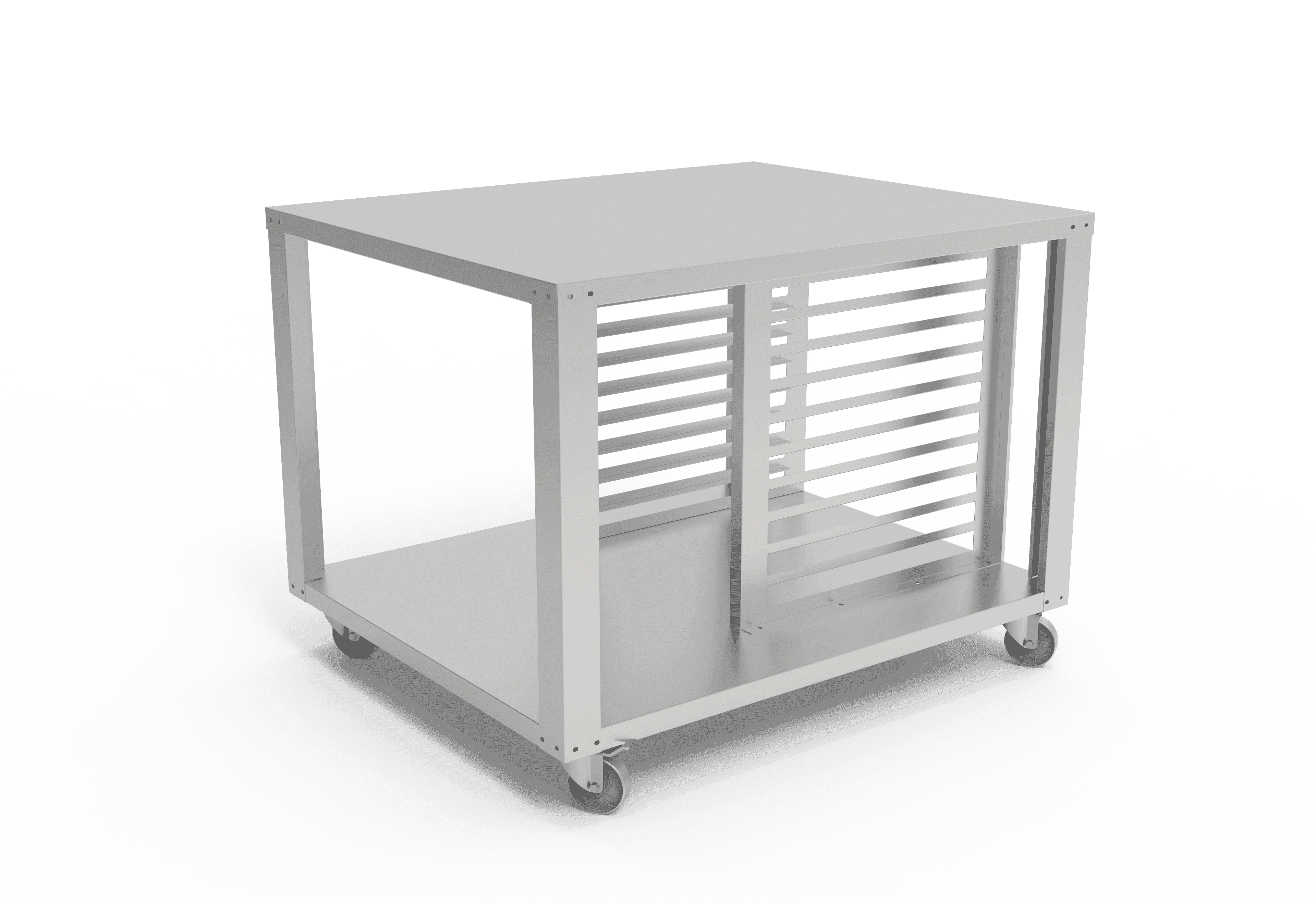 Fırın Alt Standı - 10 Tepsi Kızaklı (GN 2/1) - 3