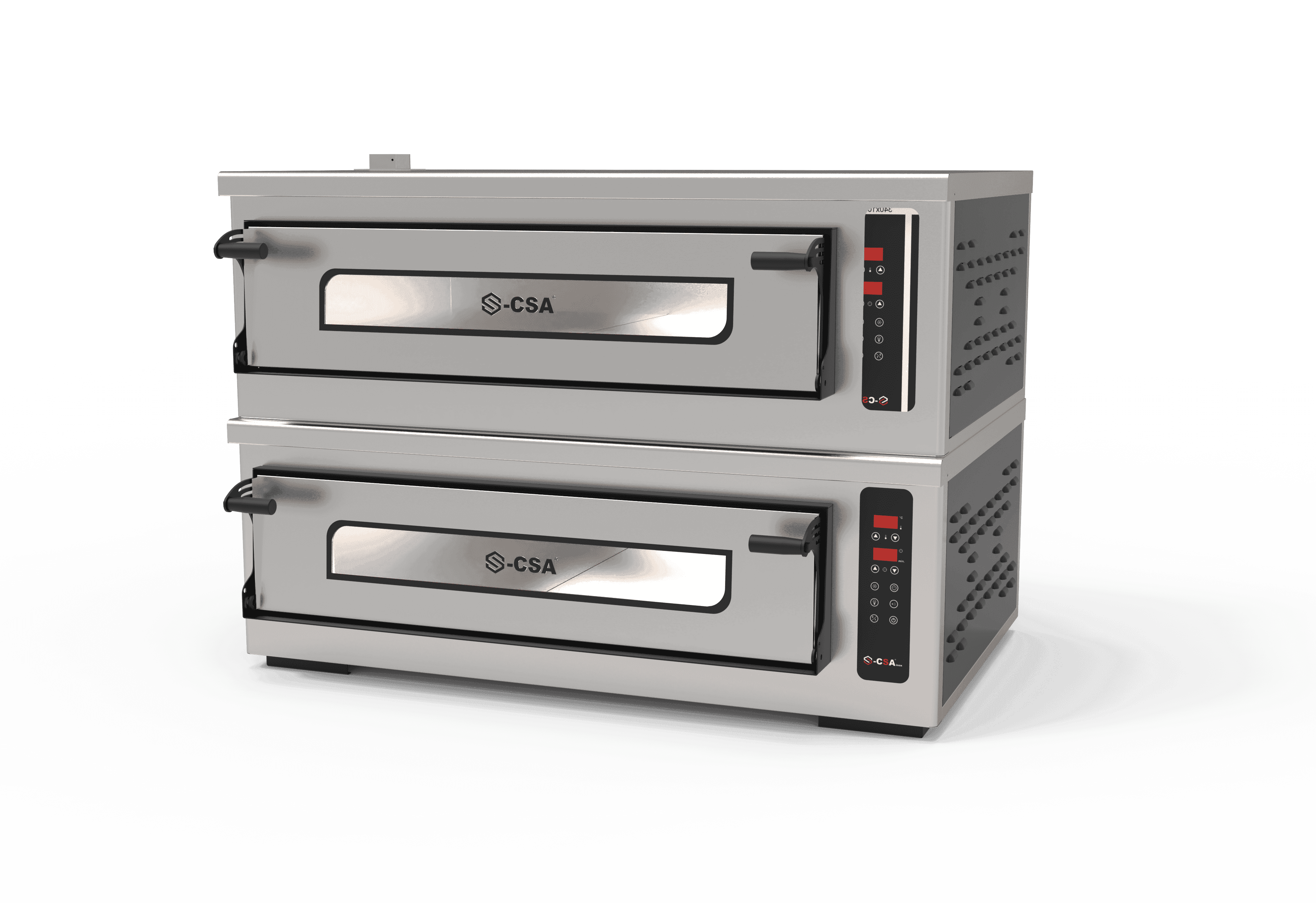 Dijital Pizza Fırını - Çift Katlı 12 Pizza (Ø 30cm)