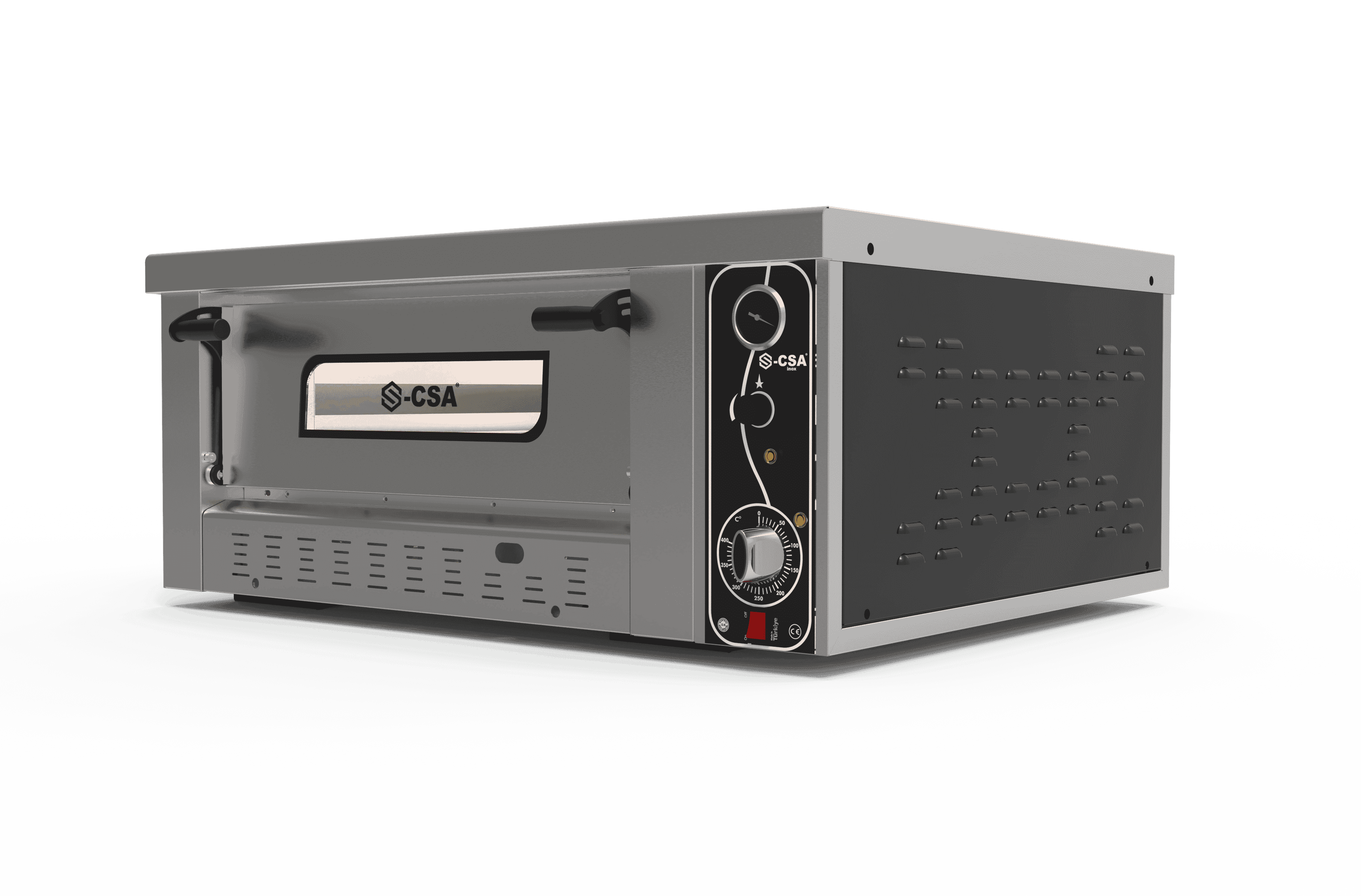 Gazlı Pizza Fırını - 4 Pizza (Ø 30cm) - 3