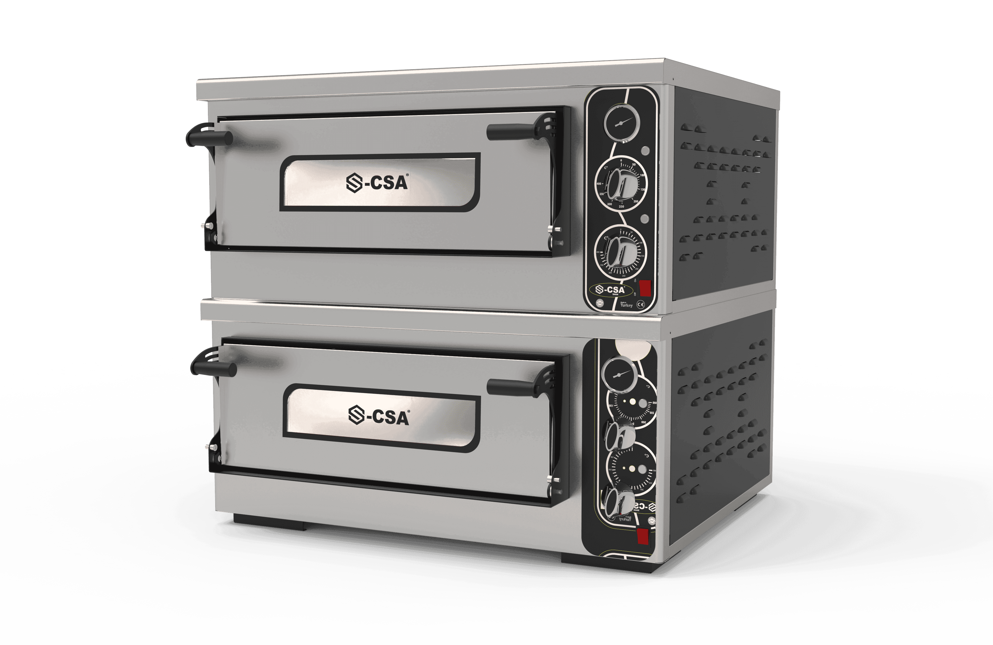 Elektrikli Pizza Fırını - 8 Pizza (Ø 30cm) - Çift Katlı