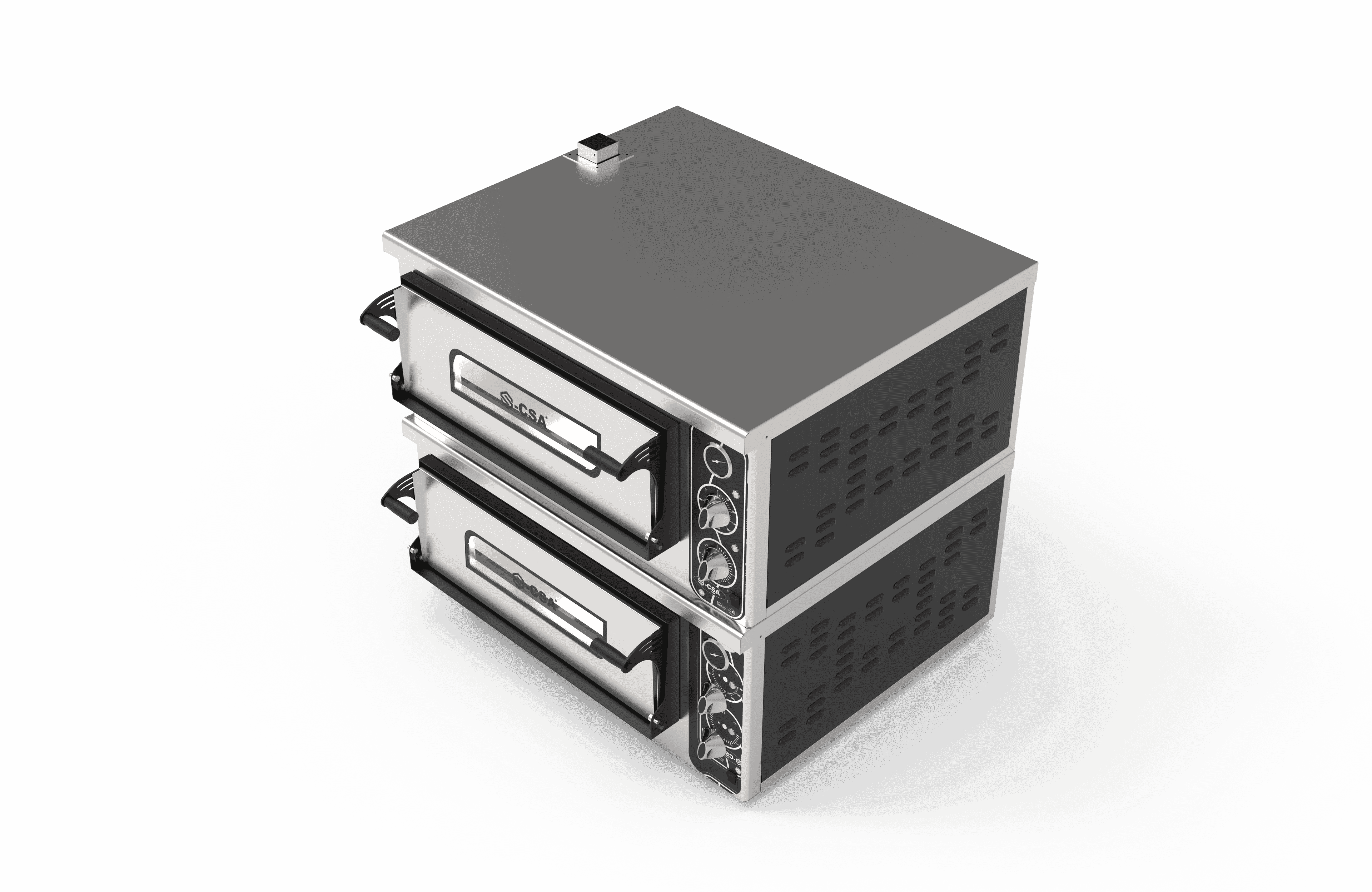 Elektrikli Pizza Fırını - 8 Pizza (Ø 30cm) - Çift Katlı - 2