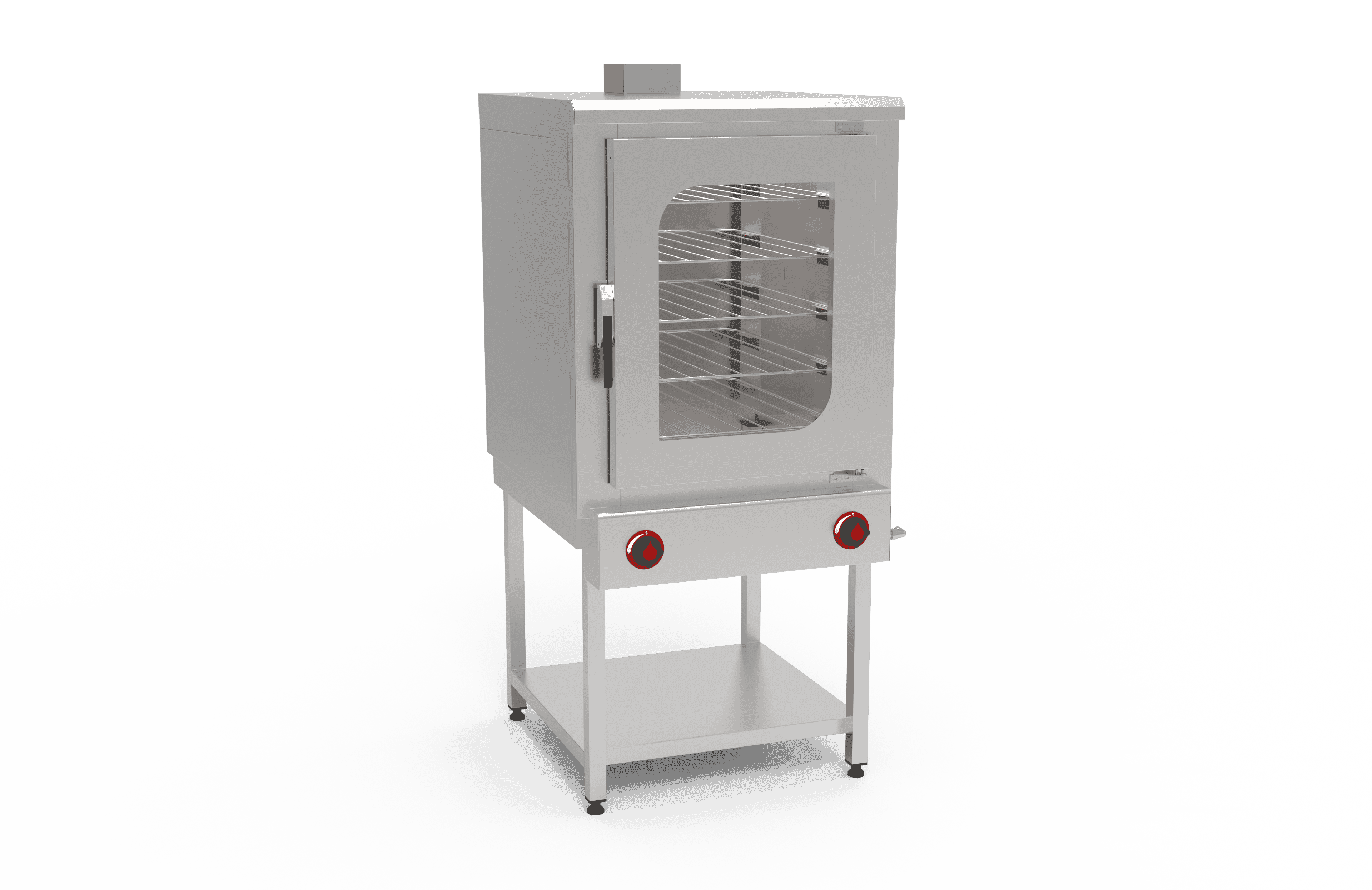 Gazlı Pasta Börek Fırını - 5 Katlı (75x75 cm) - 2