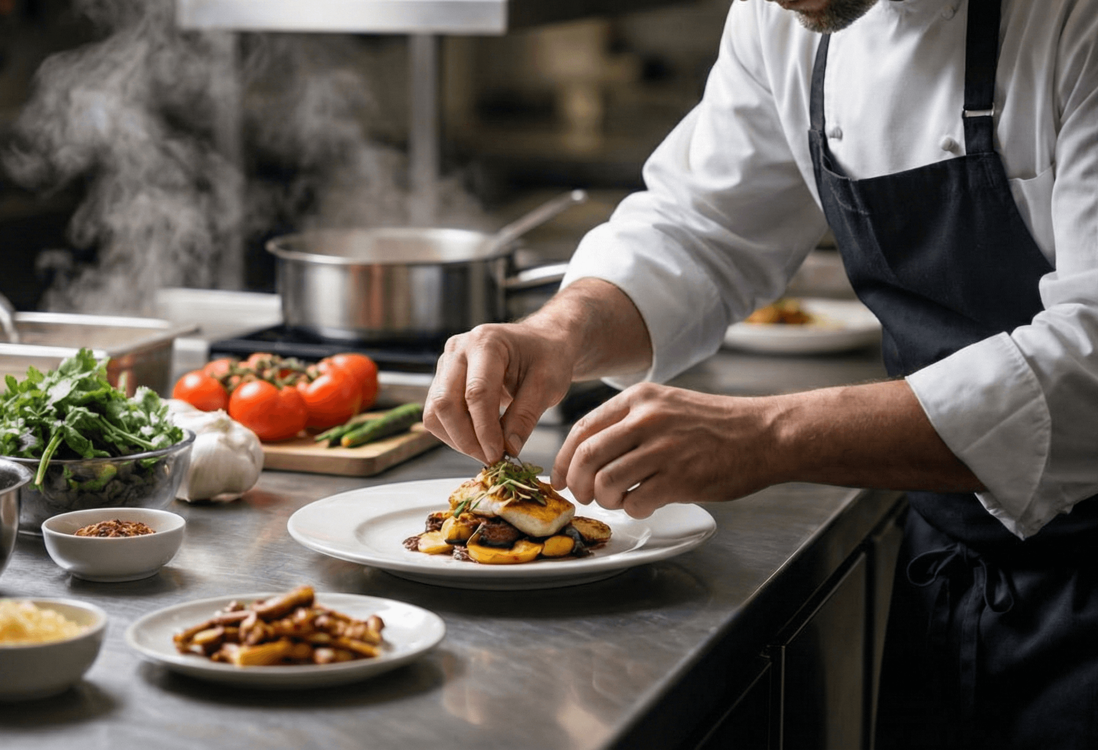 Professional Kitchen Team