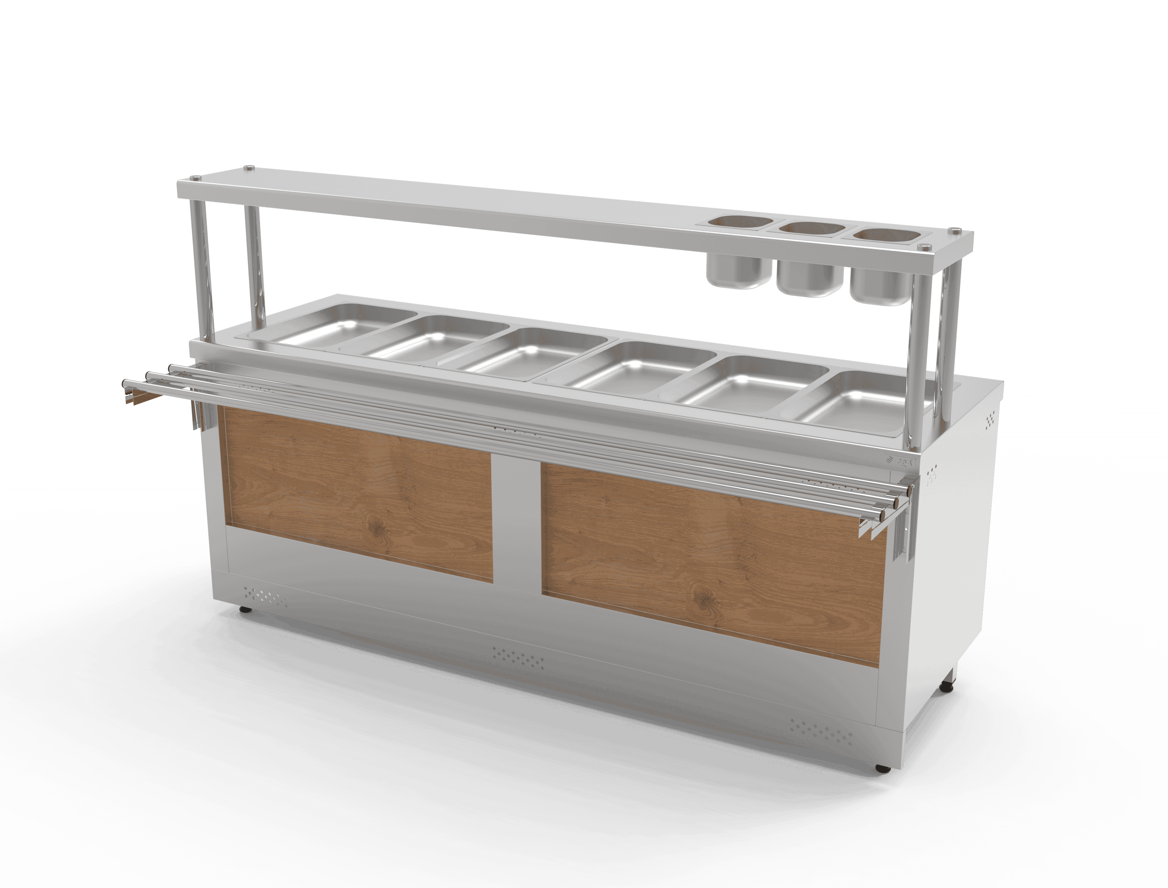 Elektrikli Benmari - 6 Küvet Kapasiteli (210 cm)