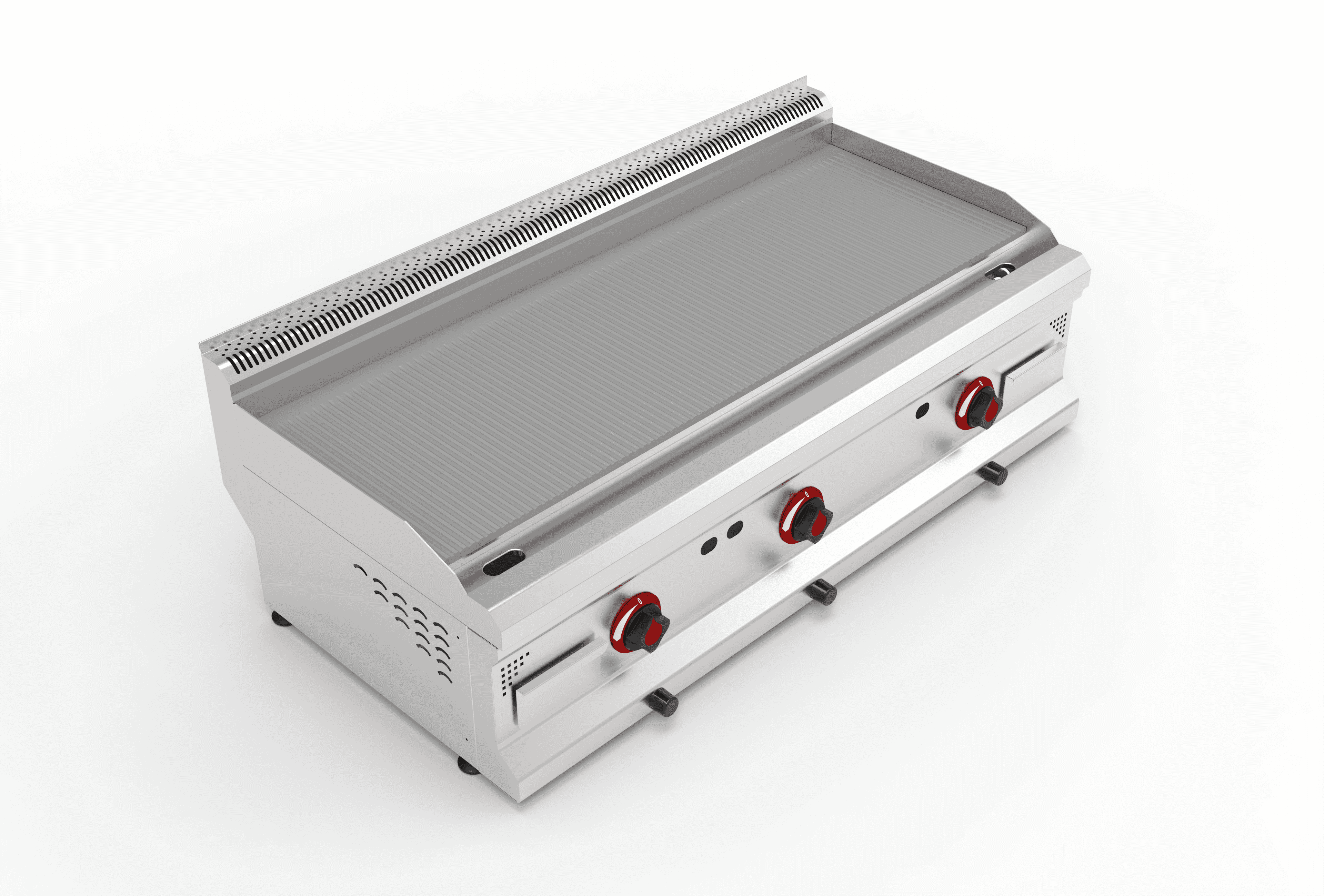 Üç Hazneli Gazlı Tam Kanallı Izgara