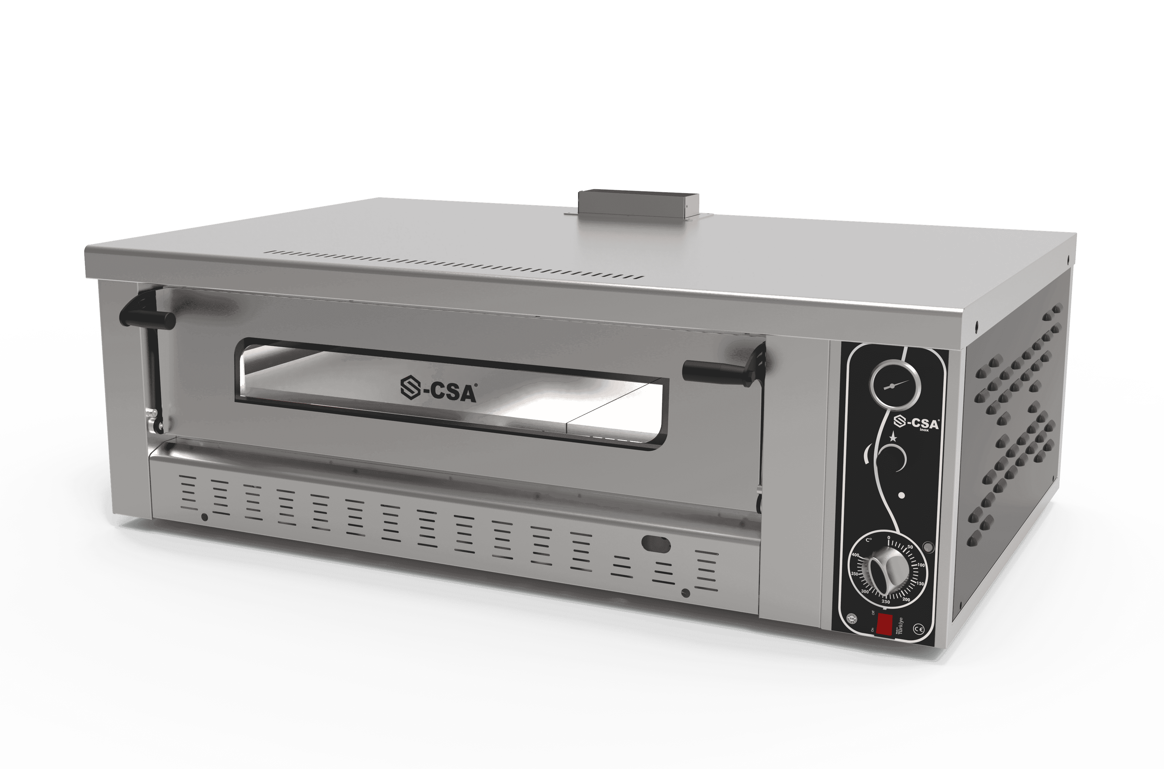 Gazlı Pizza Fırını - 6 Pizza (Ø 30cm)