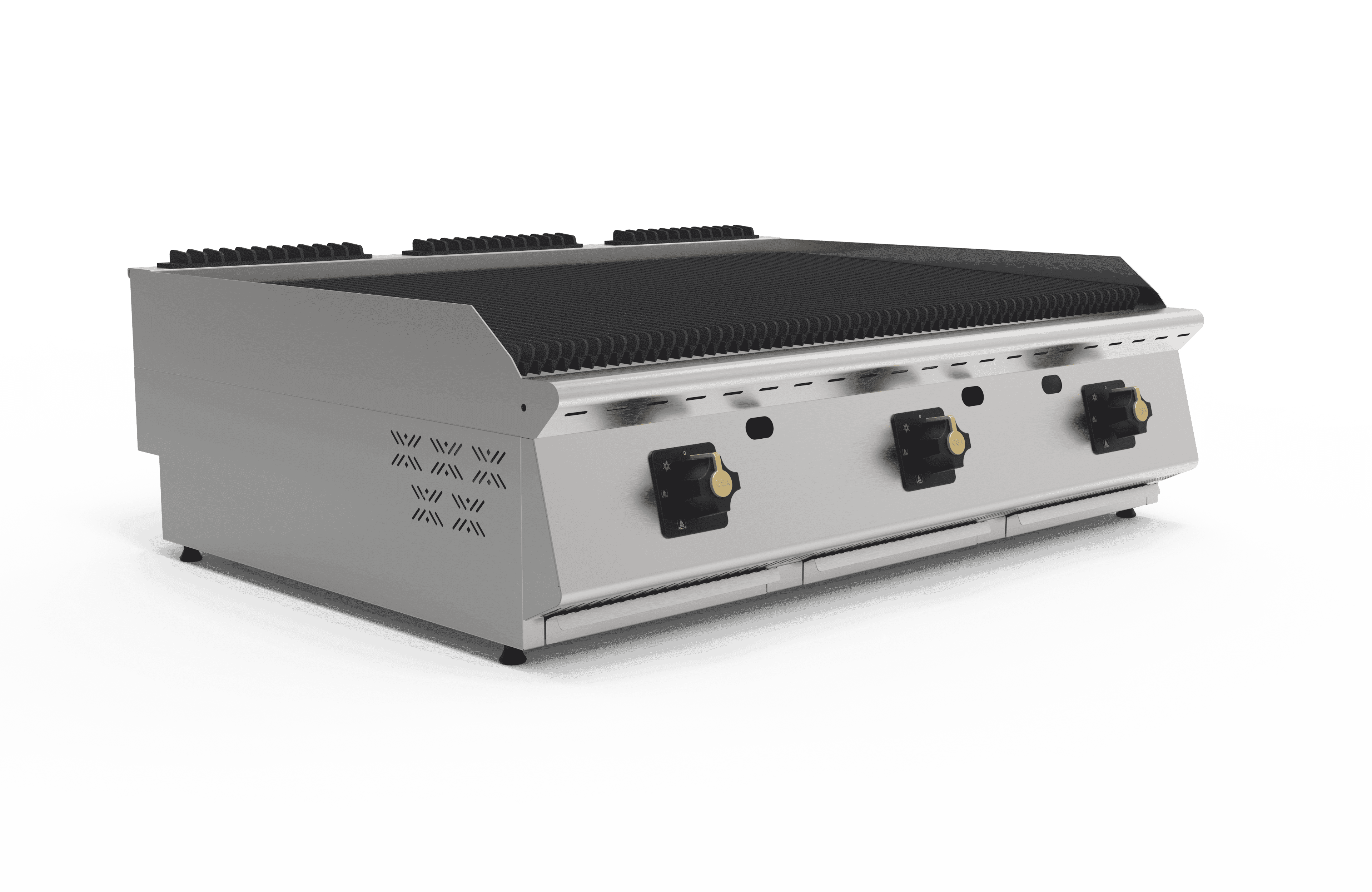 Üç Hazneli Gazlı Lavataş Döküm Izgara