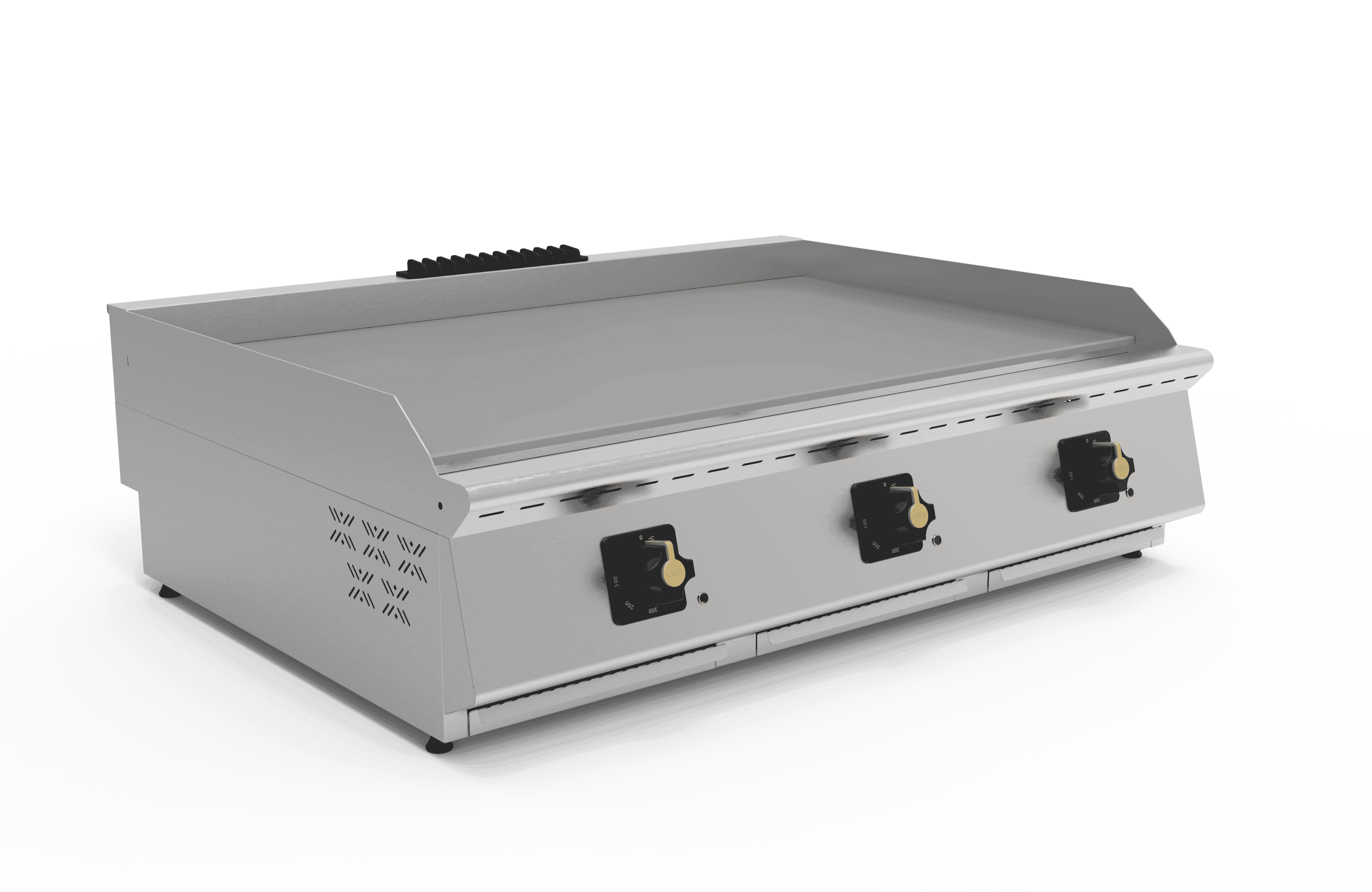 Üç Hazneli Elektrikli Düz Pleyt Izgara