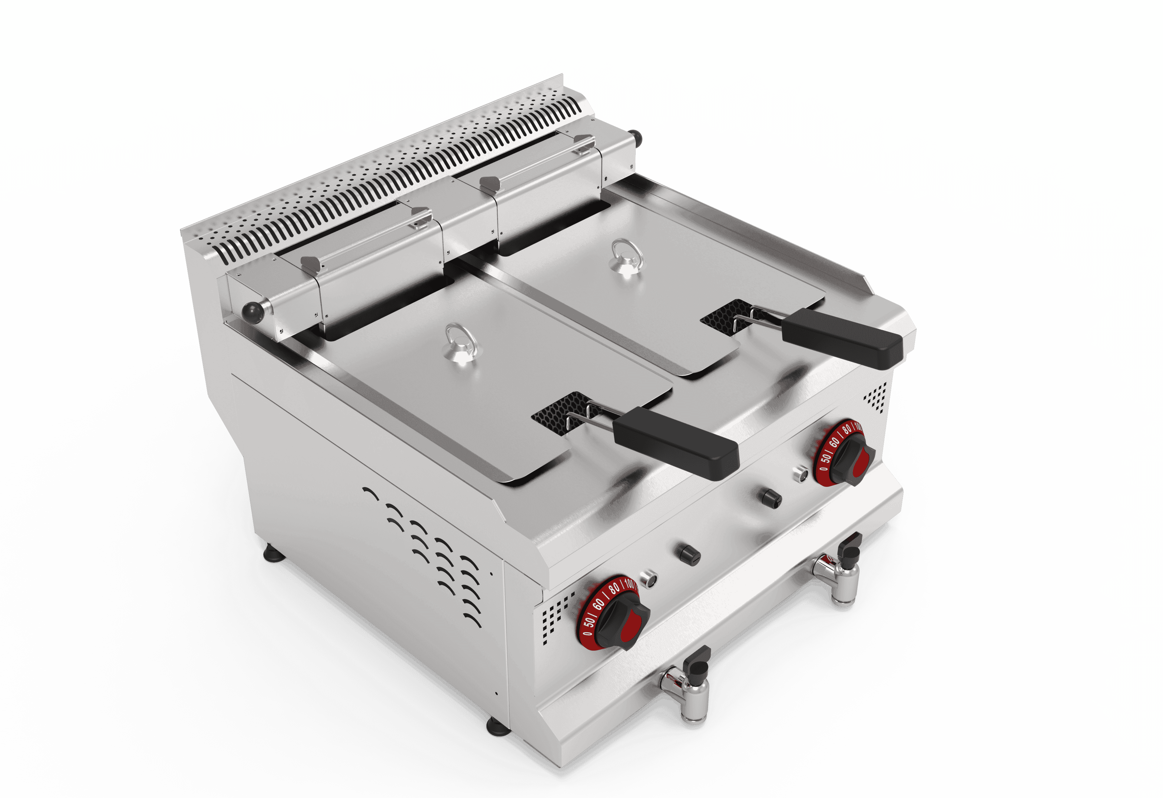 Çift Hazneli Elektrikli Fritöz