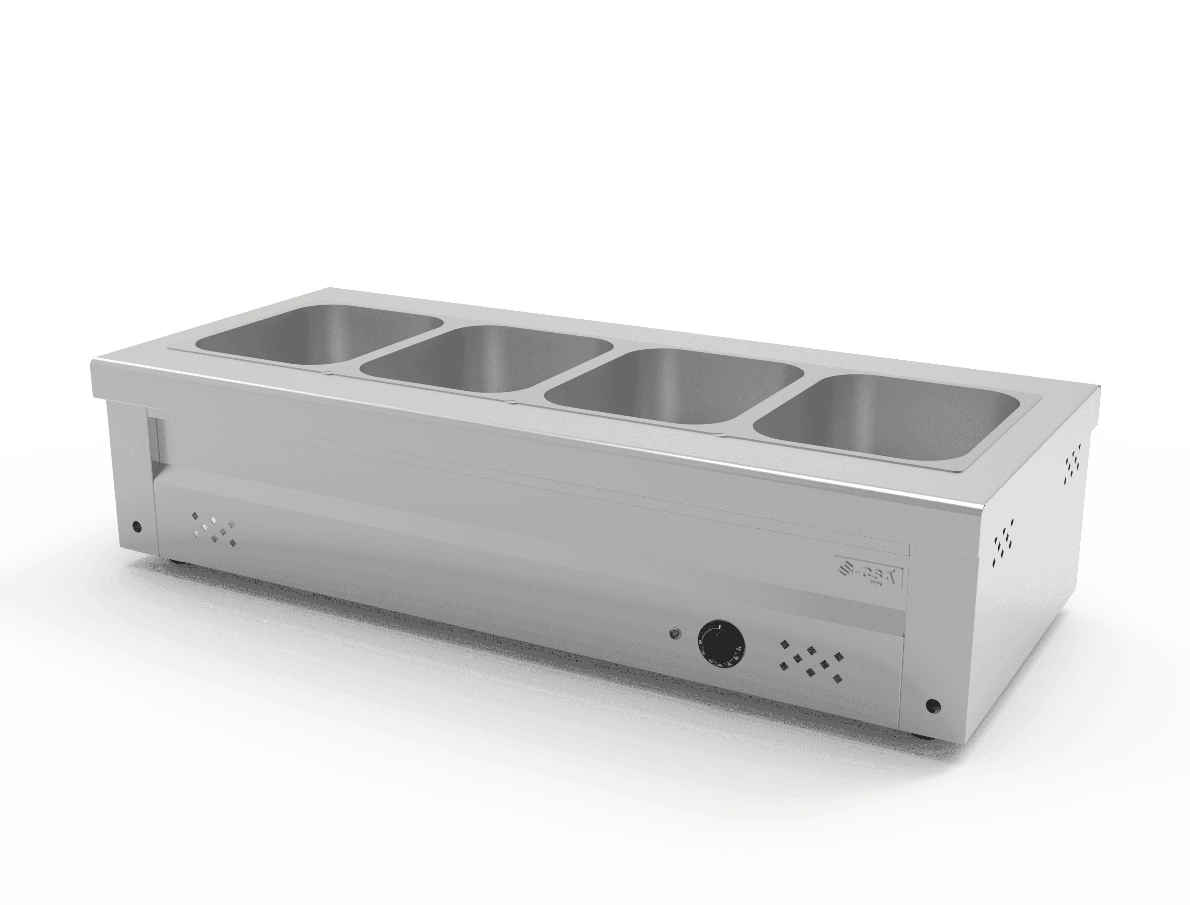 Elektrikli Set Üstü Sıcak Servis Ünitesi - 4 GN 1/2 Kapasiteli (120 cm)