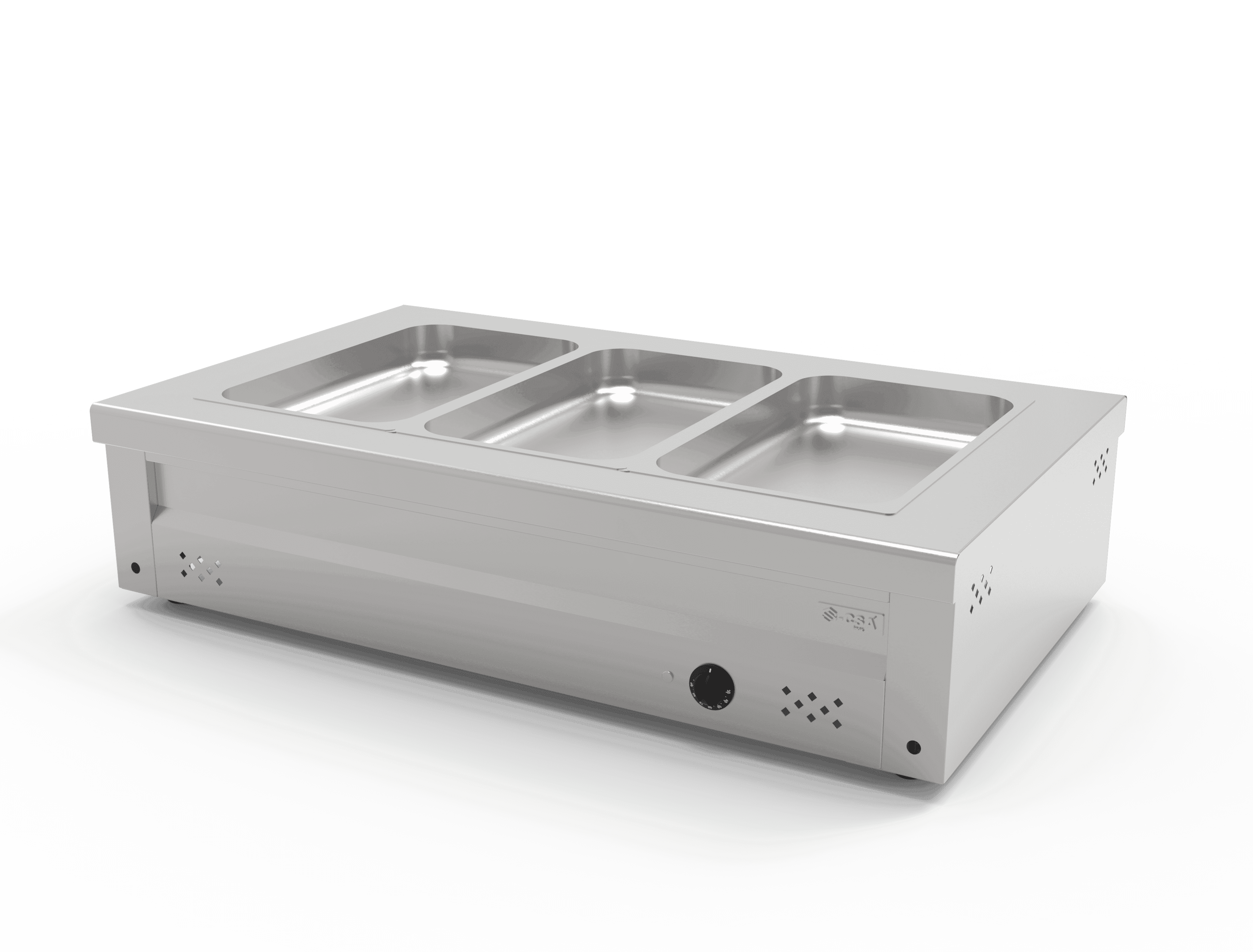 Elektrikli Set Üstü Sıcak Servis Ünitesi - 3 GN 1/1 Kapasiteli (120 cm)